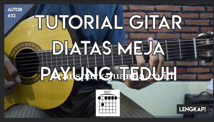 Chord Lagu Di Atas Meja-Payung Teduh