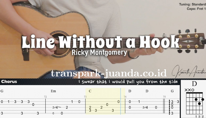 Chord Gitar Line Without A Hook-Ricky Montgomery